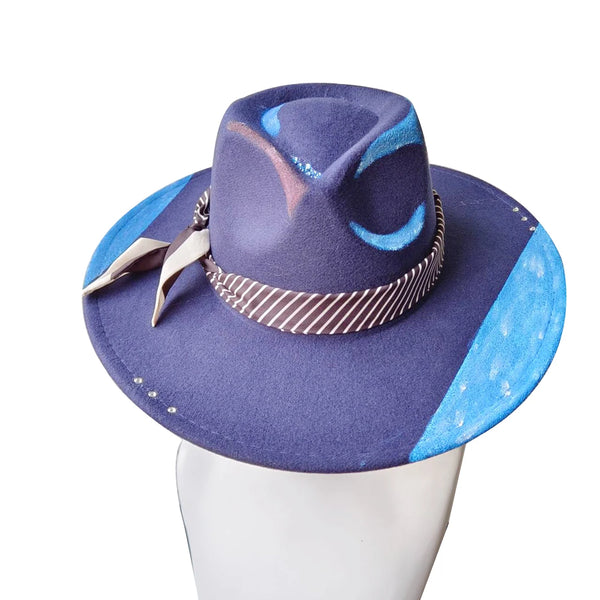 New colorful and personalized bohemian jazz hat.