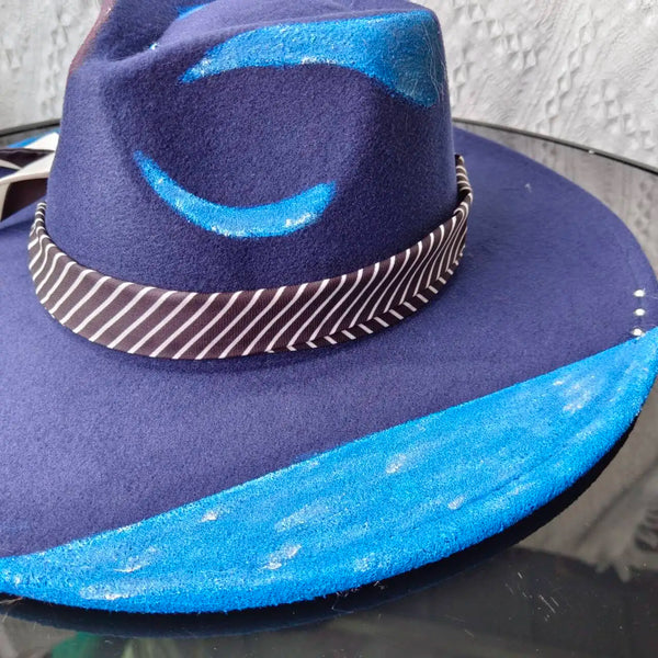 New colorful and personalized bohemian jazz hat.