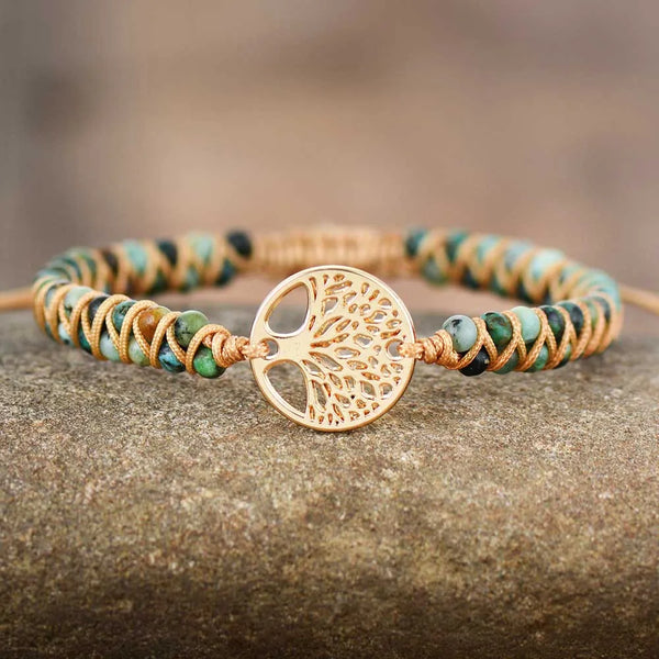 Cord bracelet "Tree of Life".