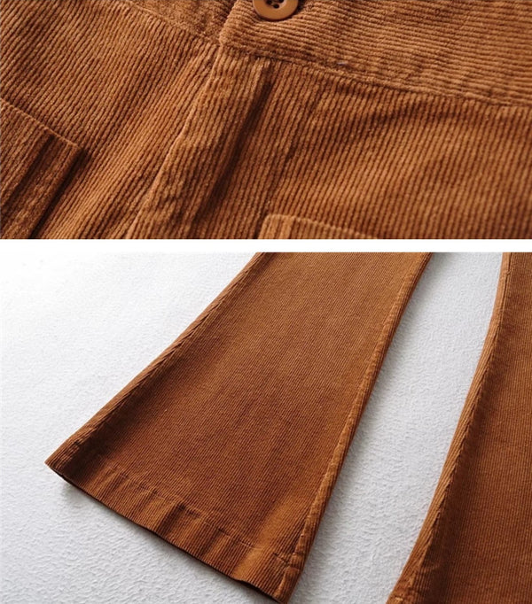 Elephant paw corduroy hippie pants.