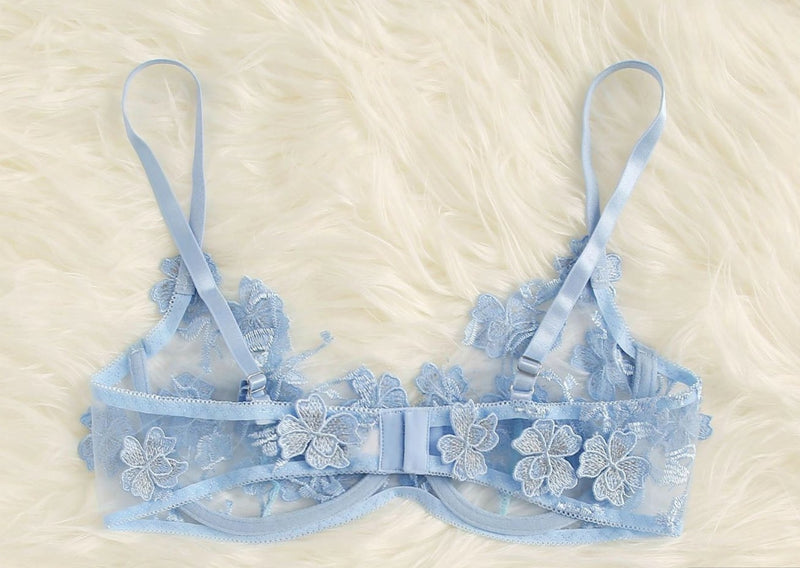 Transparent Bohemian floral lace underwear. – Bohemia Rhapsody